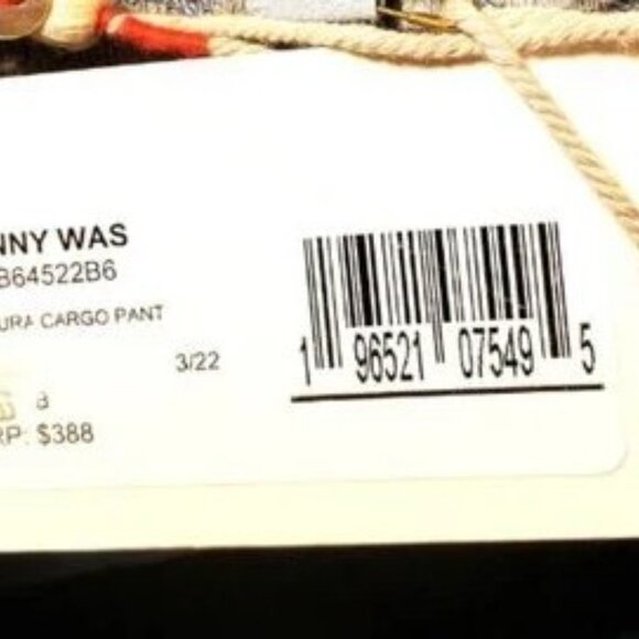 Johnny Was Biya Aventura Embroidered Cargo Denim Pants - Picture 13 of 14